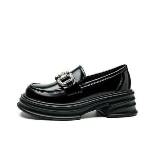 FLOSSIE Loafer Women's Low-Top Black