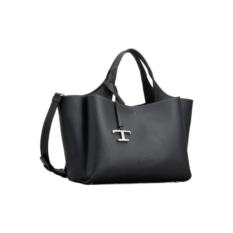 TOD'S Logo Plaque Top Handle Bag-1