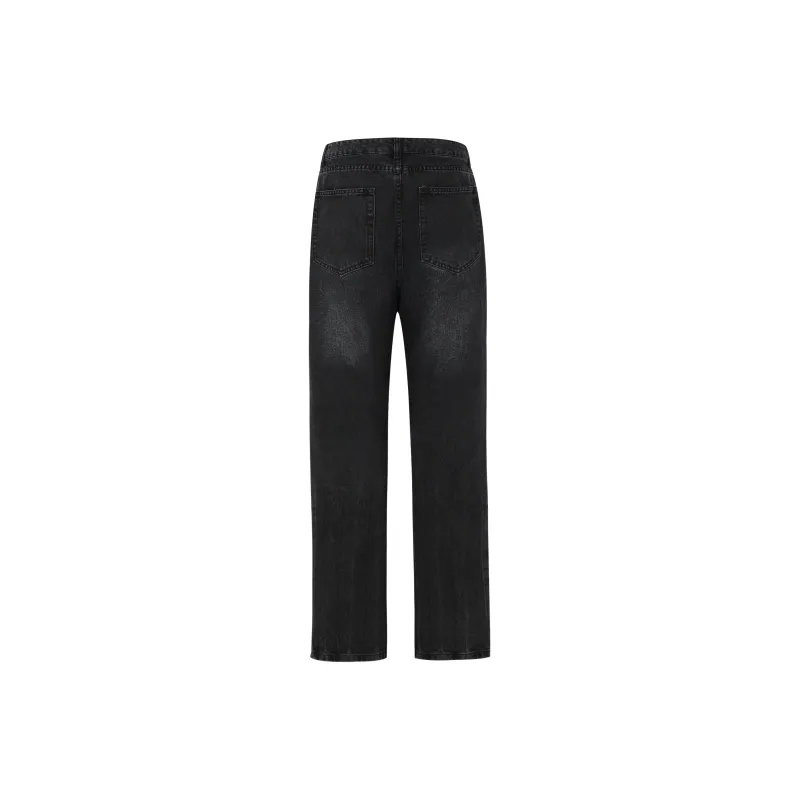 NOOING Jeans Unisex Black-1