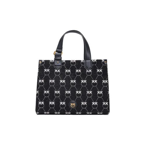 PINKO Polyester With Cow Leather Shoulder Bag, Crossbody Bag, Handbag Women's Black