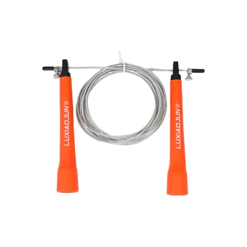LUXIAOJUN Professional Racing Non Countable Jump Ropes Adults Steel Wire Rope PP Controller 3m