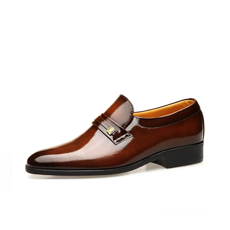 LAORENTOU Dress Shoes Men Mid Top Black/Brown-5