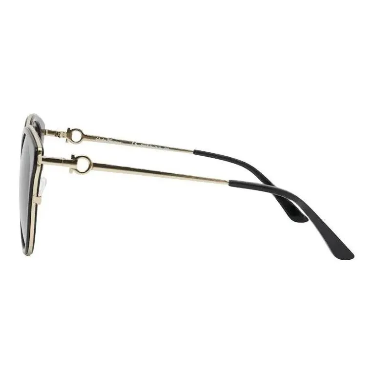 FERRAGAMO Metal Cat Eye Sunglasses Women's Silver-2