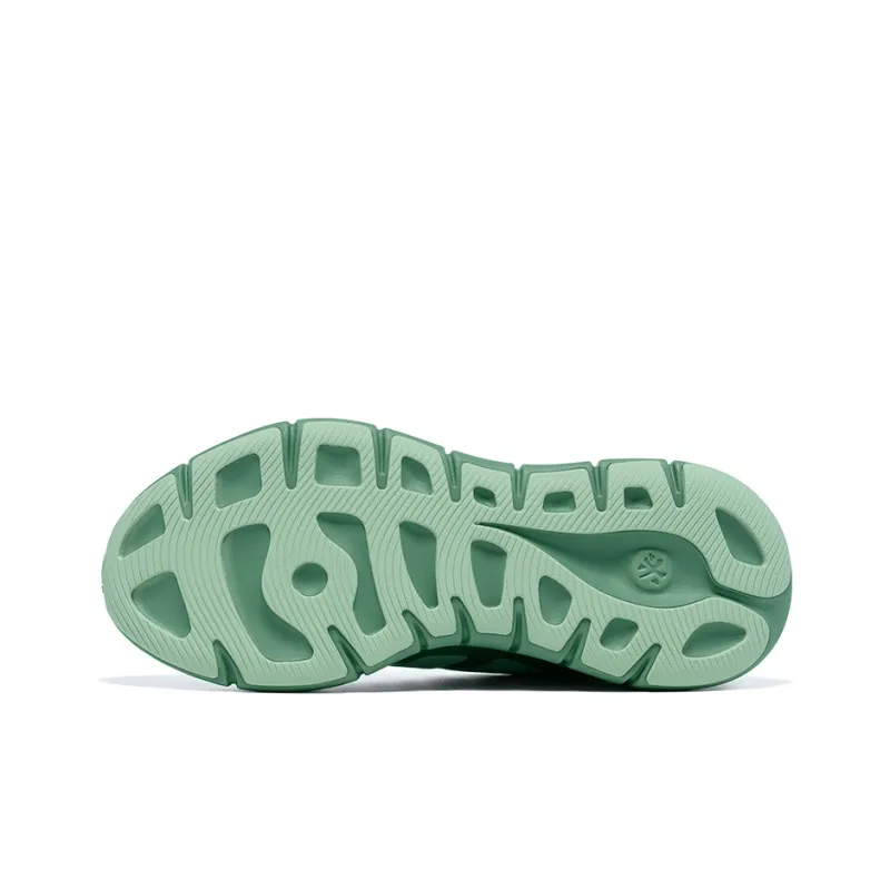 BMAI Expeditionary Pure Light Mixed EVA Physical Foam Low Top Running Shoes Women's Bamboo Shadow Green-5