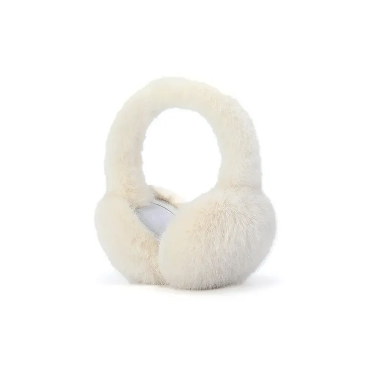 AAJF Faux Small Rabbit Ferret Earmuffs Unisex-4