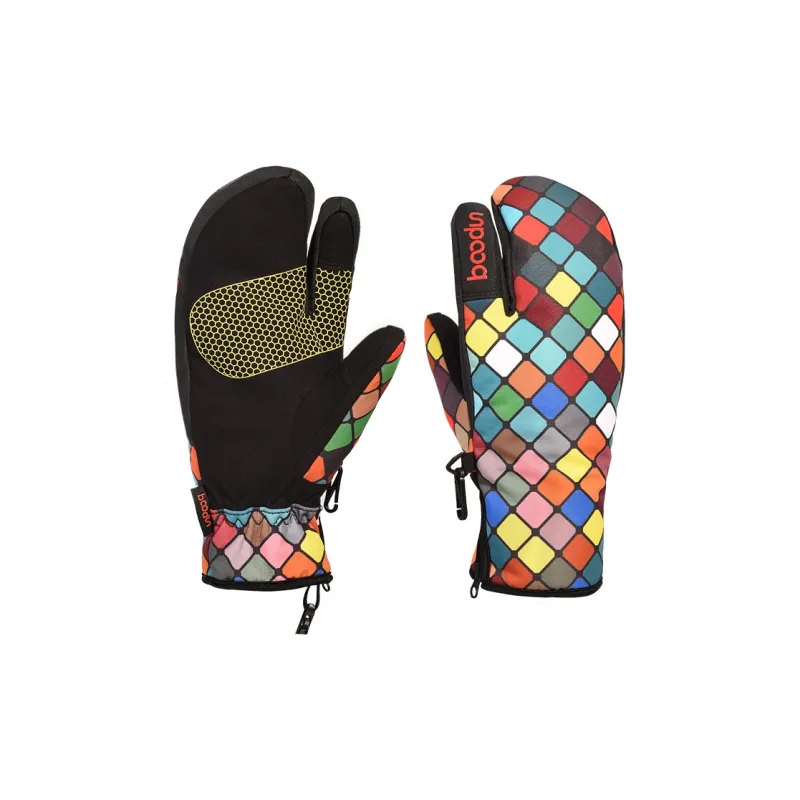 BOODUN Ski Gloves Insulated For Cold Weather Mittens Unisex-6