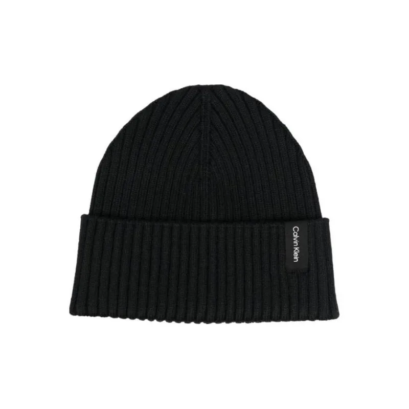 Calvin Klein Ribbed-knit Beanie-0