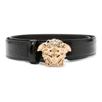 VERSACE Medusa Head motif Leather Belt