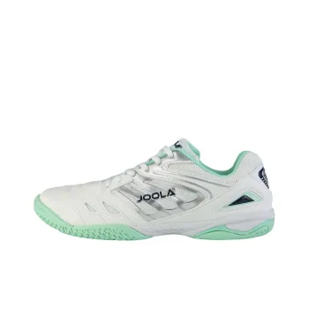 JOOLA Storm PRO Cushioning Anti Slip And Wear Resistant Low Top Table Tennis Shoes Unisex White