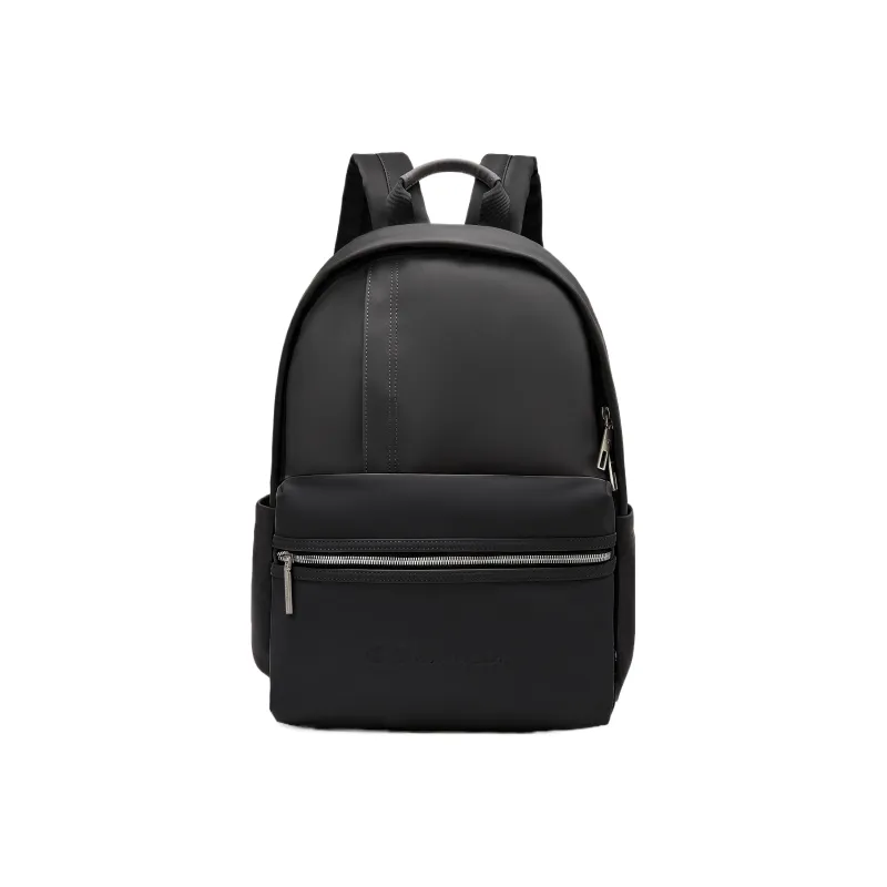 Champion Fabric Backpack Medium Size Unisex Khaki/Black/Black Gray-6