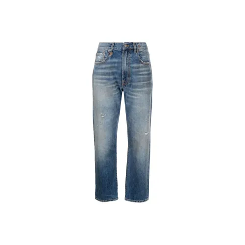 R13 Straight-leg Cropped Jeans