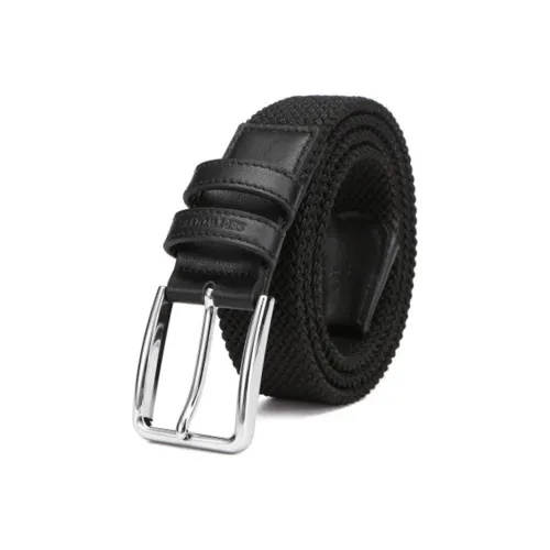SEPTWOLVES New Arrival Pin Buckle Adjustable Fabric Leather Belts Men's Width 3.4CM