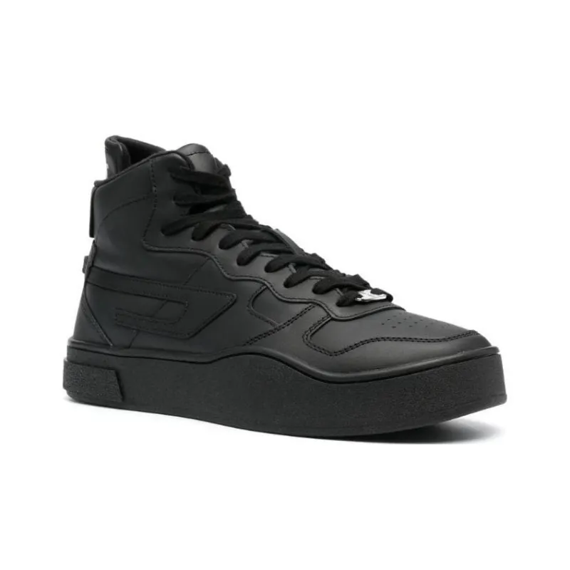 DIESEL Branded Heel-counter High-top Sneakers-2