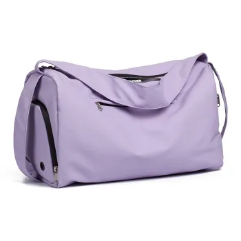 LOVERPUSS Polyester Portable Crossbody Travel Bag Storage Swim Bag Beach Bag Gym Bag Medium Size Unisex Multicolor