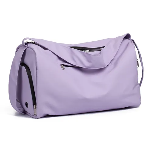 LOVERPUSS Polyester Portable Crossbody Travel Bag Storage Swim Bag Beach Bag Gym Bag Medium Size Unisex Multicolor