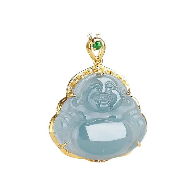 Jade Said Ice Type Jadeite Pendants Women's-0