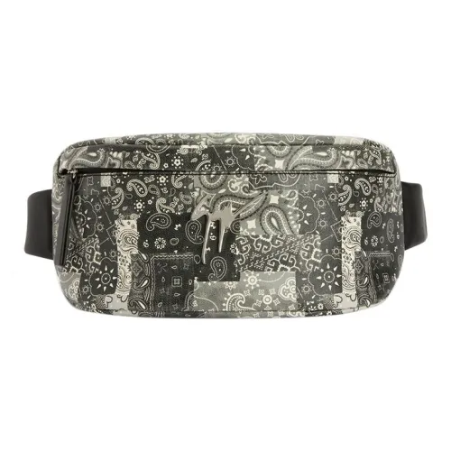 Giuseppe Zanotti Paisley-print Logo Belt Bag