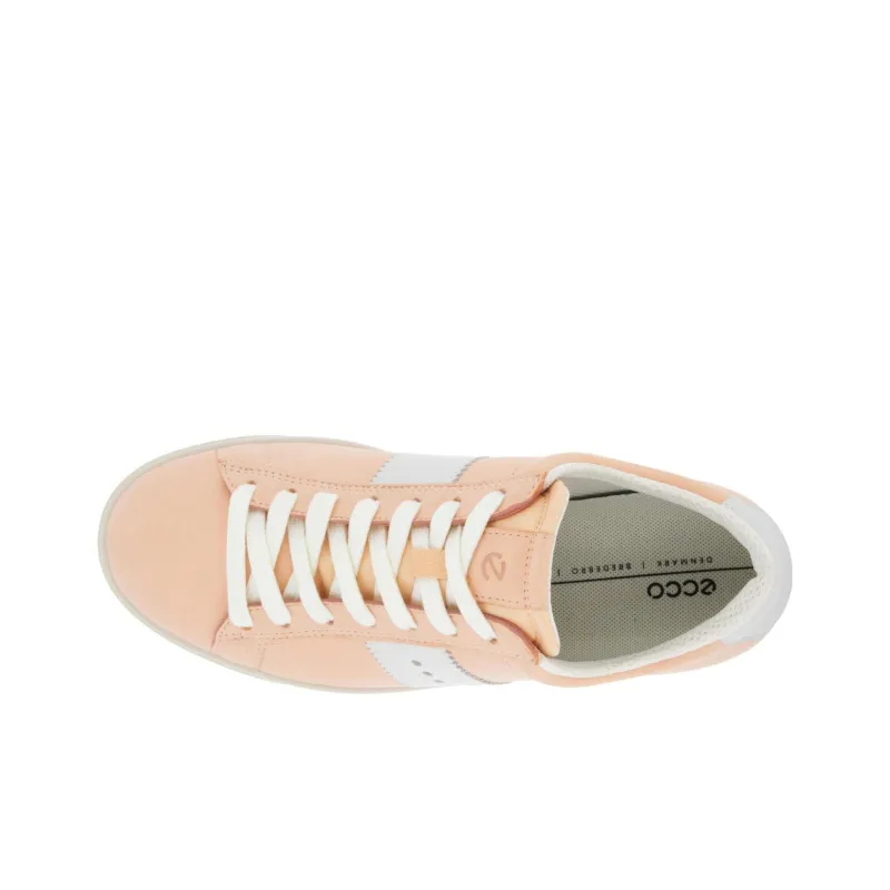 Ecco Low Top Skateboard Shoes Women's Peach Blossom Honey-4