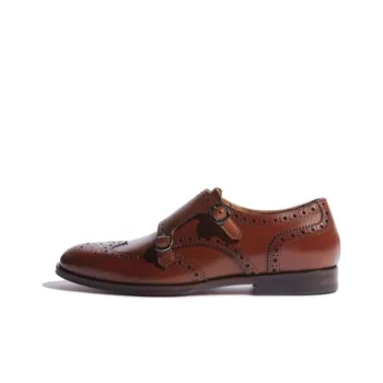 SCAROSSO Kate Almond Toe Monk Shoes Women's