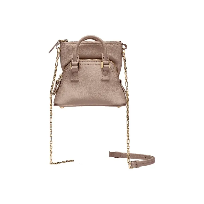 Maison Margiela 5AC Goatskin Portable Crossbody Bag Shoulder Bag Women's Pink-1