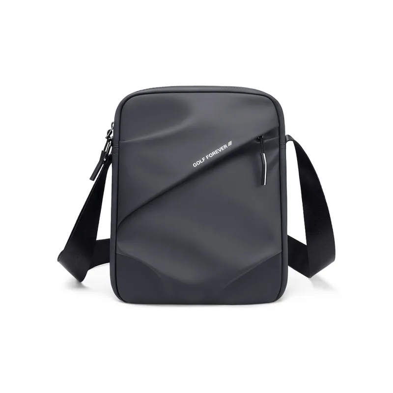 GOLF Fabric Crossbody Bags Shoulder Bags Medium Size Men's Dusty Black/Elegant Gray-1