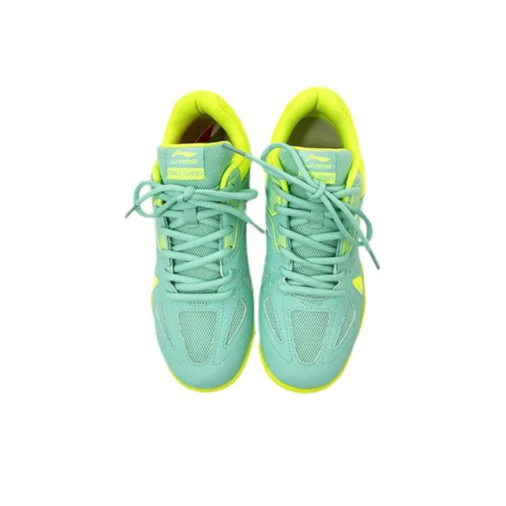 LiNing Hawkeye Durable Breathable Low Top Training Shoes Unisex Ice Green-3