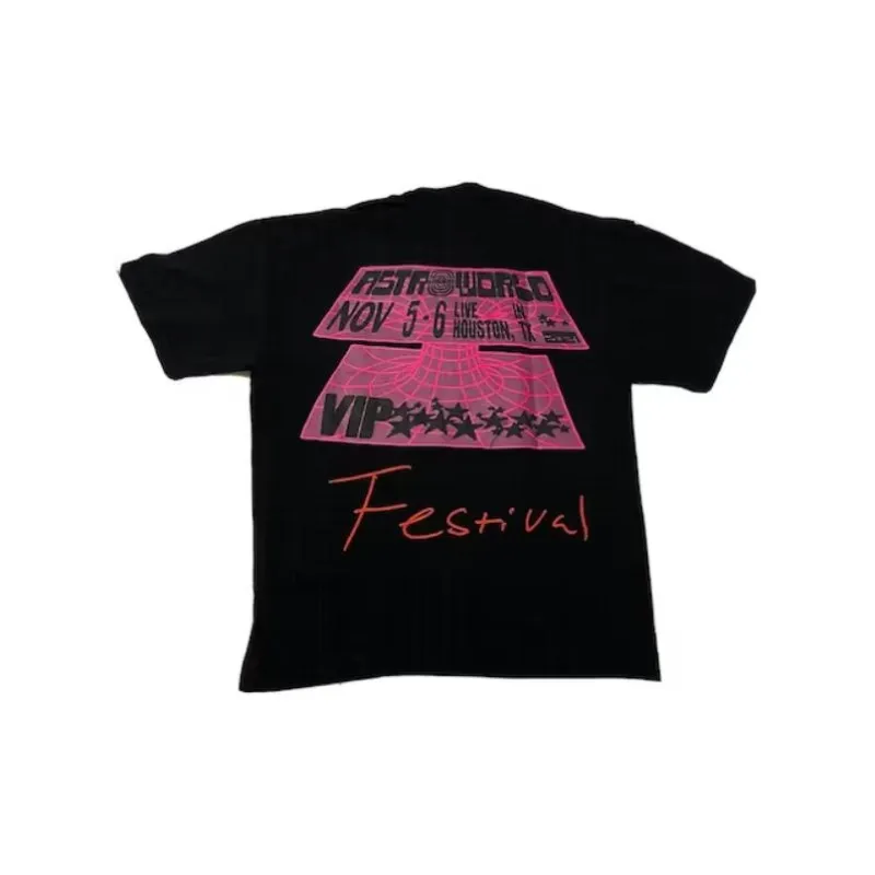 Travis Scott Astroworld Festival Vip 2021 T Shirt-1
