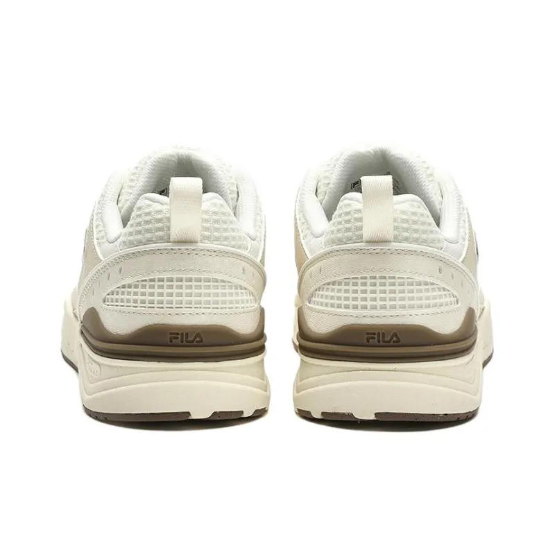FILA Slam 22 Skate Shoes 'White Beige Brown' Women's-3