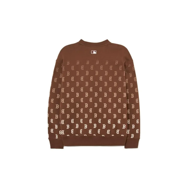 MLB Boston Red Sox Sweatshirts Unisex Brown-1