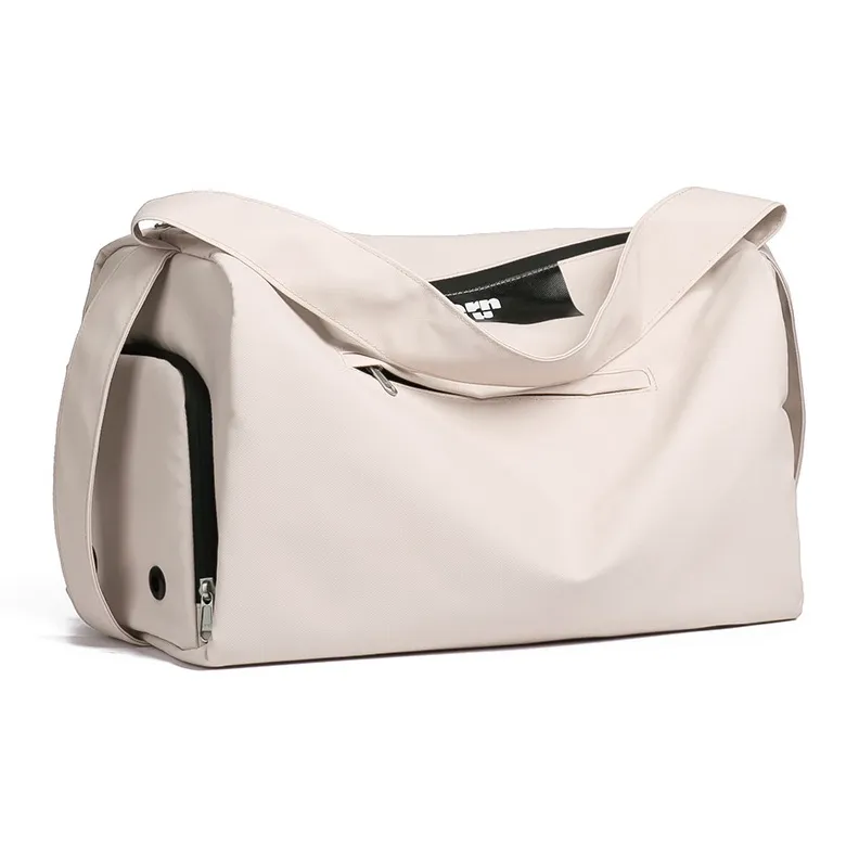 LOVERPUSS Polyester Portable Crossbody Travel Bag Storage Swim Bag Beach Bag Gym Bag Medium Size Unisex Multicolor-12