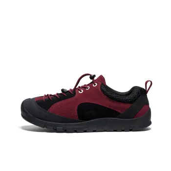 HIKING PATROL x KEEN Jasper Rocks Abrasion Resistant Low Top Hiking Shoes/Trekking Shoes Men's Burgundy