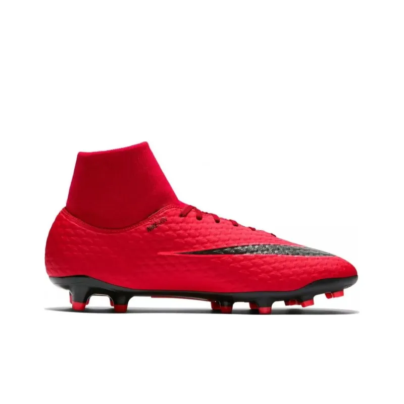 Nike HYPERVENOM PHELON 3 DF FG Firm Ground 'University Red'-1
