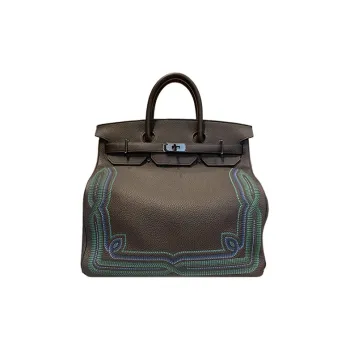 HERMES Birkin Togo Calfskin Birkin Bag Handbags Regular Women's Black