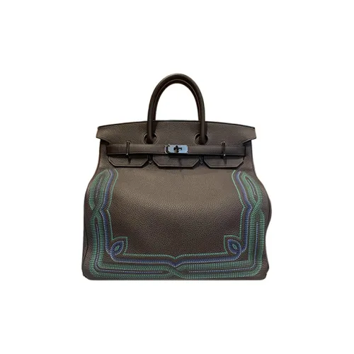 HERMES Birkin Togo Calfskin Birkin Bag Handbags Regular Women's Black