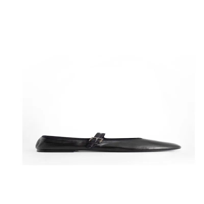 THE ROW Boheme Mj Round Toe Flat Ballerina Shoes Women's-6