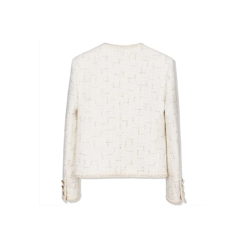 NancyCavally Jacket Women's White-1