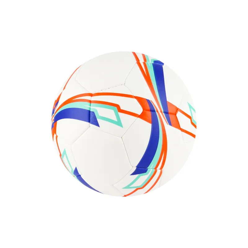 MYOKIA Size 5 Soccer PU Hand Stitched Soccer Ball Unisex White-3