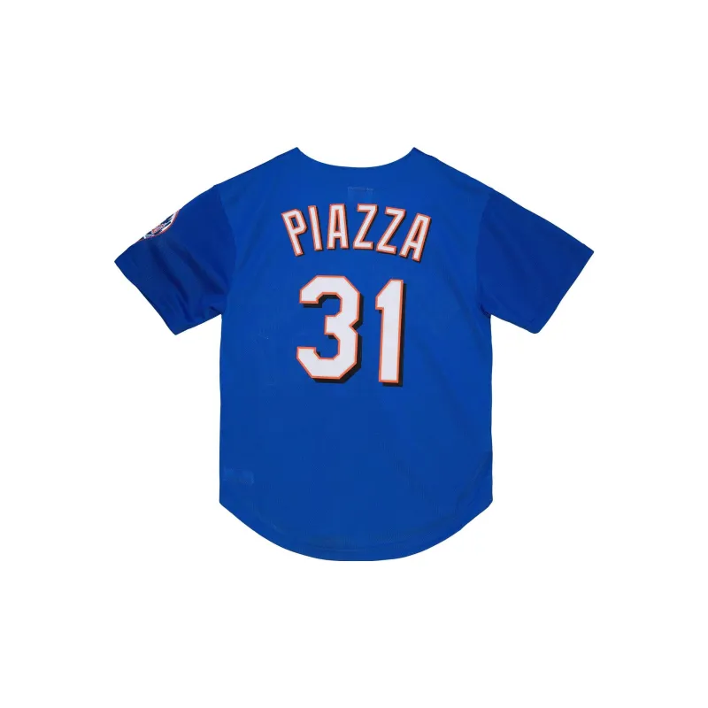 Mitchell Ness 'MLB Ny Mets 1999 Mike Piazza' Authentic Batting Practice Jersey-1
