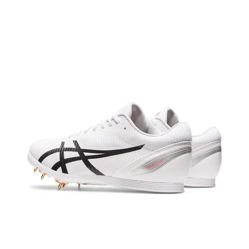 Asics Durable Breathable Low Top Running Shoes Unisex White Black Japan Version-3