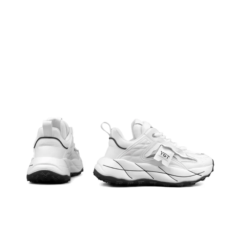 Y6T Love Shadow Collection Anti-Slip Wear-Resistant Low-Top Platform Lightweight Chunky Sneakers Unisex-11