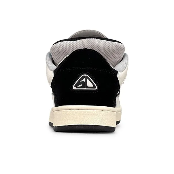 LuzaoT SUPER DRAG Puffy Shoes Low Top Skateboard Shoes Unisex Beige Black-4
