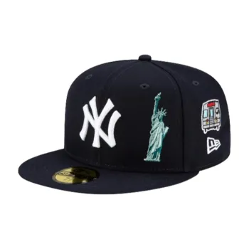 New Era Polyester Baseball Caps Men's Blue