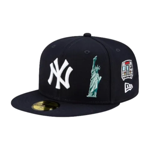 New Era Polyester Baseball Caps Men's Blue