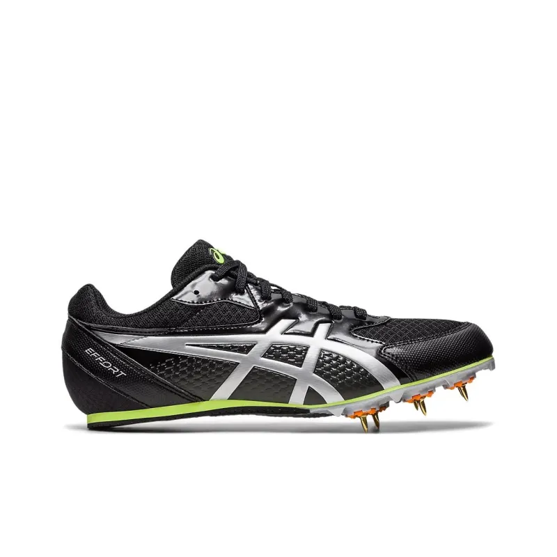 Asics Effort 13 Wear Resistant Low Top Running Shoes Men's Black-1