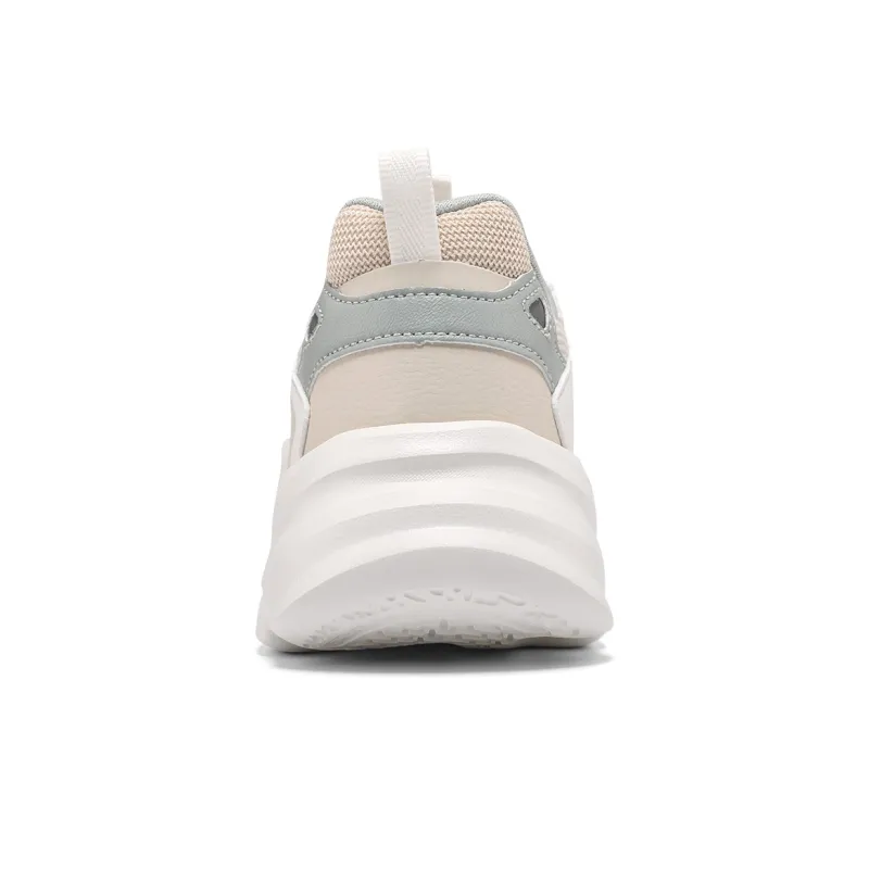 361° Warm And Wear Resistant Low Top Casual Shoes Women's Feather White Oat Milk-2