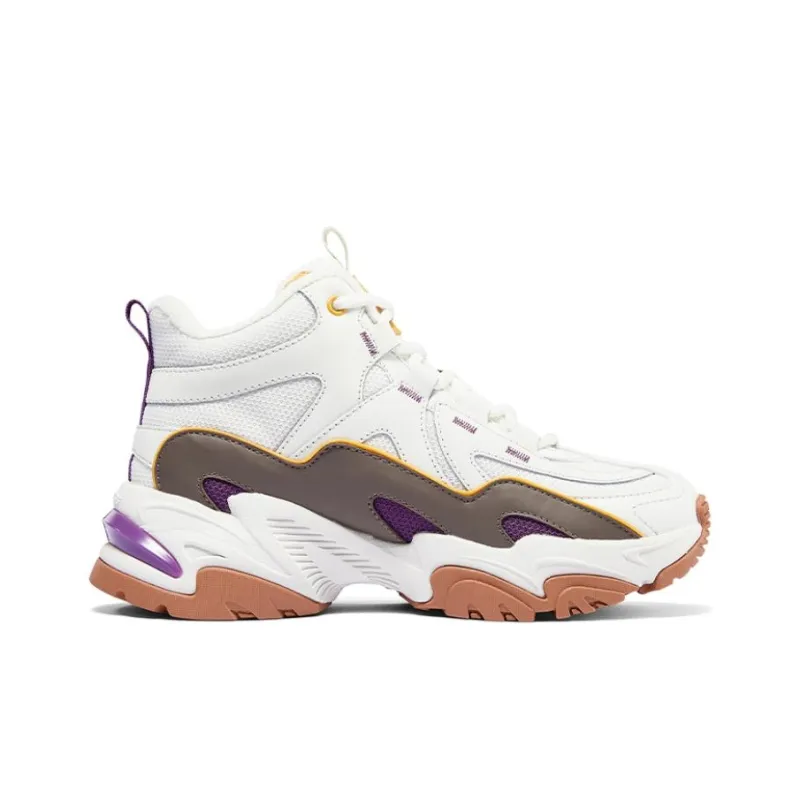 Skechers Stamina Shoes 'White Purple' Women's-1