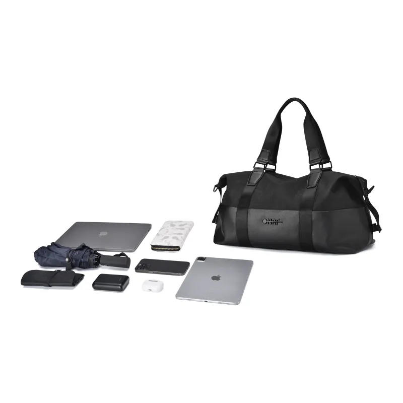 ONRF Polyester Backpack Large Size Unisex Black-26