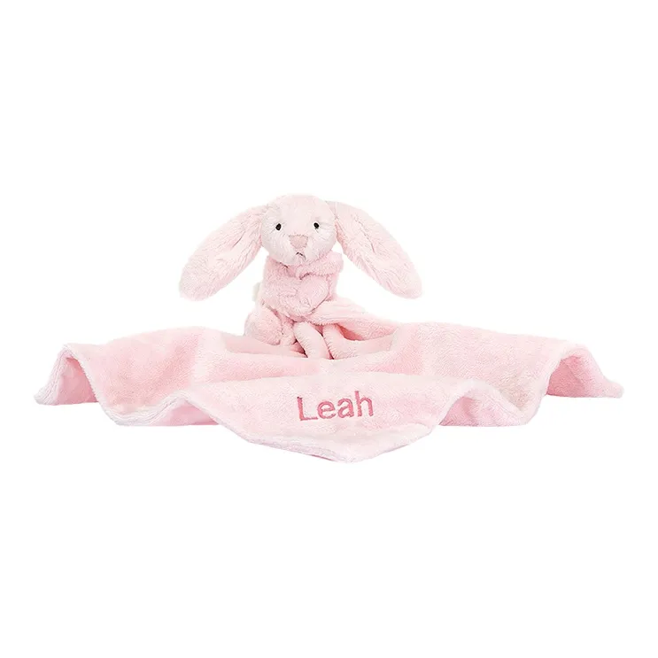 JELLYCAT Bashful Pink Bunny Soother-1