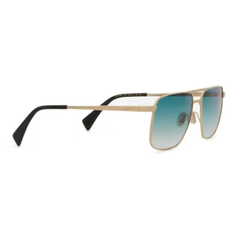 Lanvin Metal Aviator Sunglasses Women's Gold-1