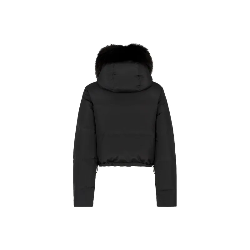 FENDI Puffer Jacket Women's Black-1
